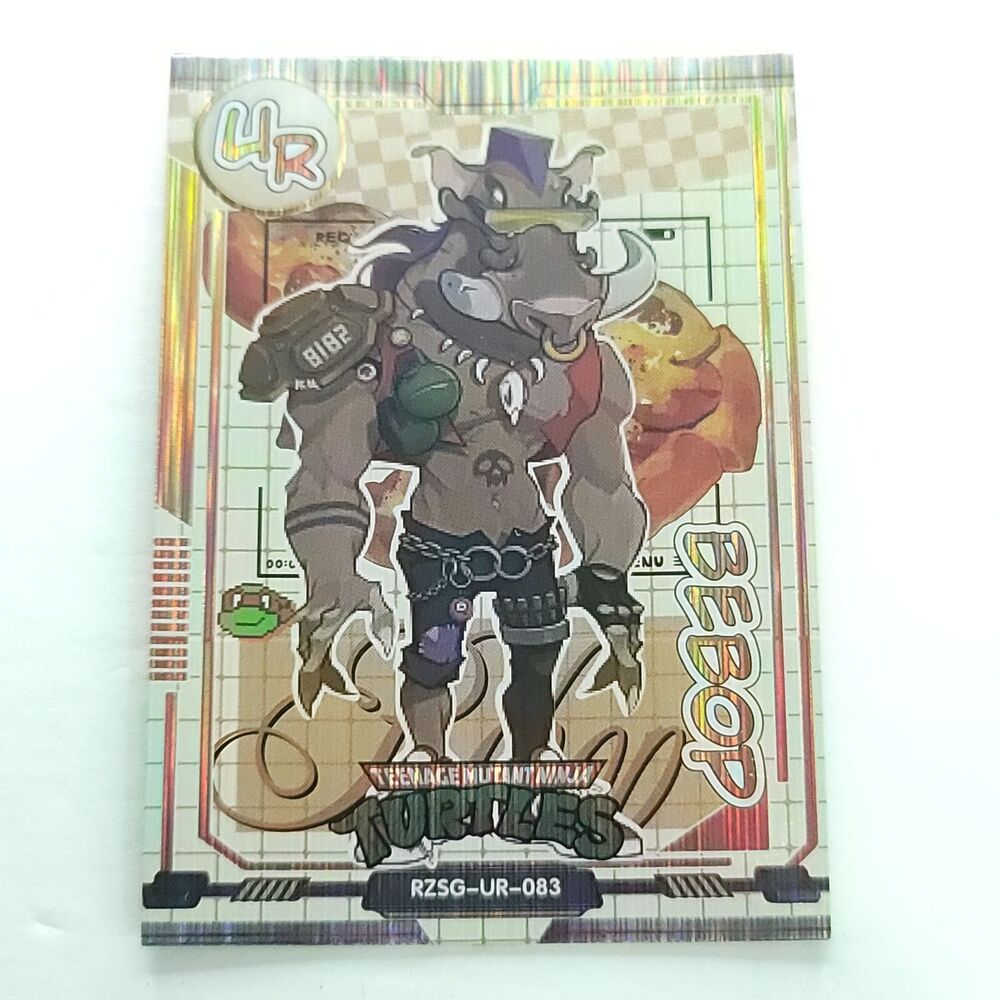 Be Bop Rise Of The Teenage Mutant Ninja Turtles Trading Card TMNT UR-083